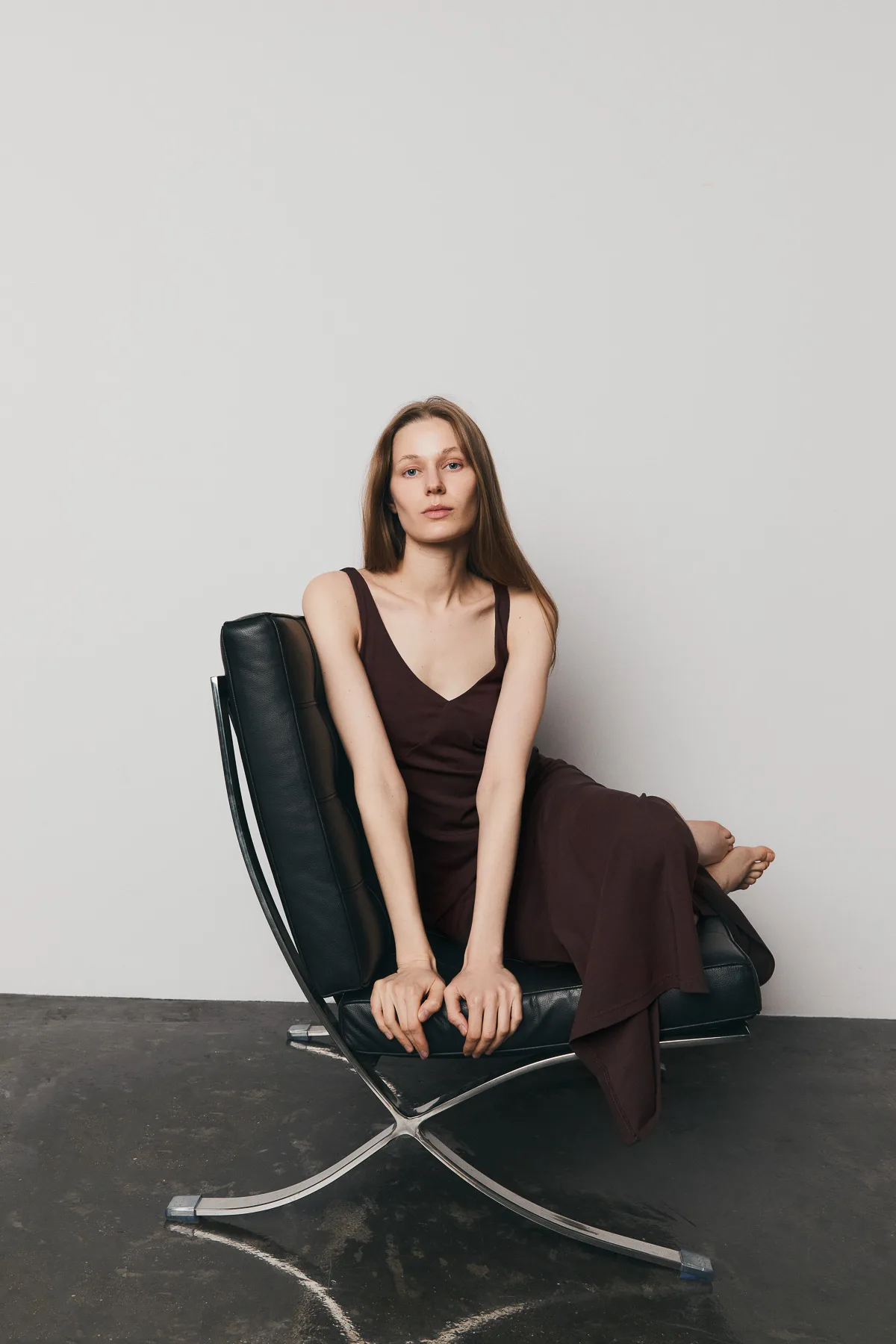 VERA Dress Brown - Image 2