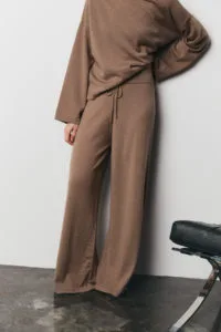 MERA Brown Merino Trousers