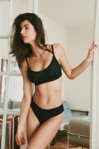 AVA Breezy Black Bra - Image 2